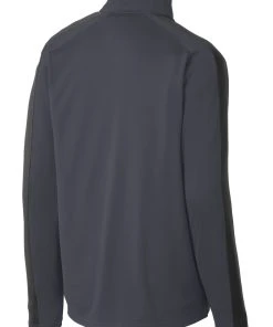Sport-Tek Men's Sport-Wick Textured Colorblock 1/4-Zip Pullover -Bulkthreads store 85163771