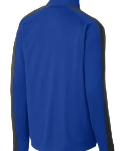 Sport-Tek Men's Sport-Wick Textured Colorblock 1/4-Zip Pullover -Bulkthreads store 85164795