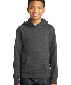 Port & Company Youth Fan Favorite Fleece Pullover Hooded Sweatshirt PC850YH -Bulkthreads store 85164818