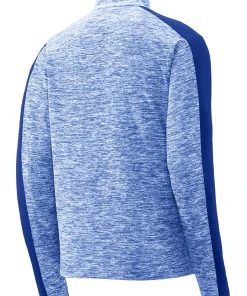 Sport-Tek Men's PosiCharge Electric Heather Colorblock 1/4-Zip Pullover -Bulkthreads store 85165126