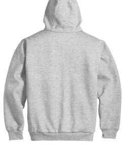 CornerStone Men's Heavyweight Full-Zip Hooded Sweatshirt With Thermal Lining CS620 -Bulkthreads store 85167425