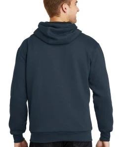 CornerStone Men's Heavyweight Full-Zip Hooded Sweatshirt With Thermal Lining CS620 -Bulkthreads store 85167460