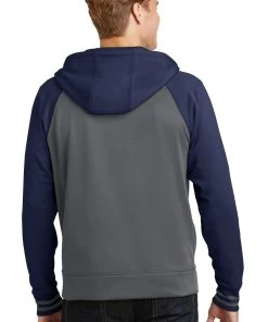 Sport-Tek Men's Sport-Wick Varsity Fleece Full-Zip Hooded Jacket -Bulkthreads store 85169165