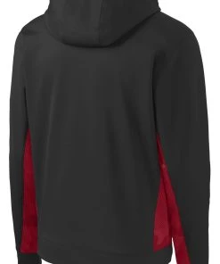 Sport-Tek Men's Sport-Wick CamoHex Fleece Colorblock Hooded Pullover -Bulkthreads store 85169637