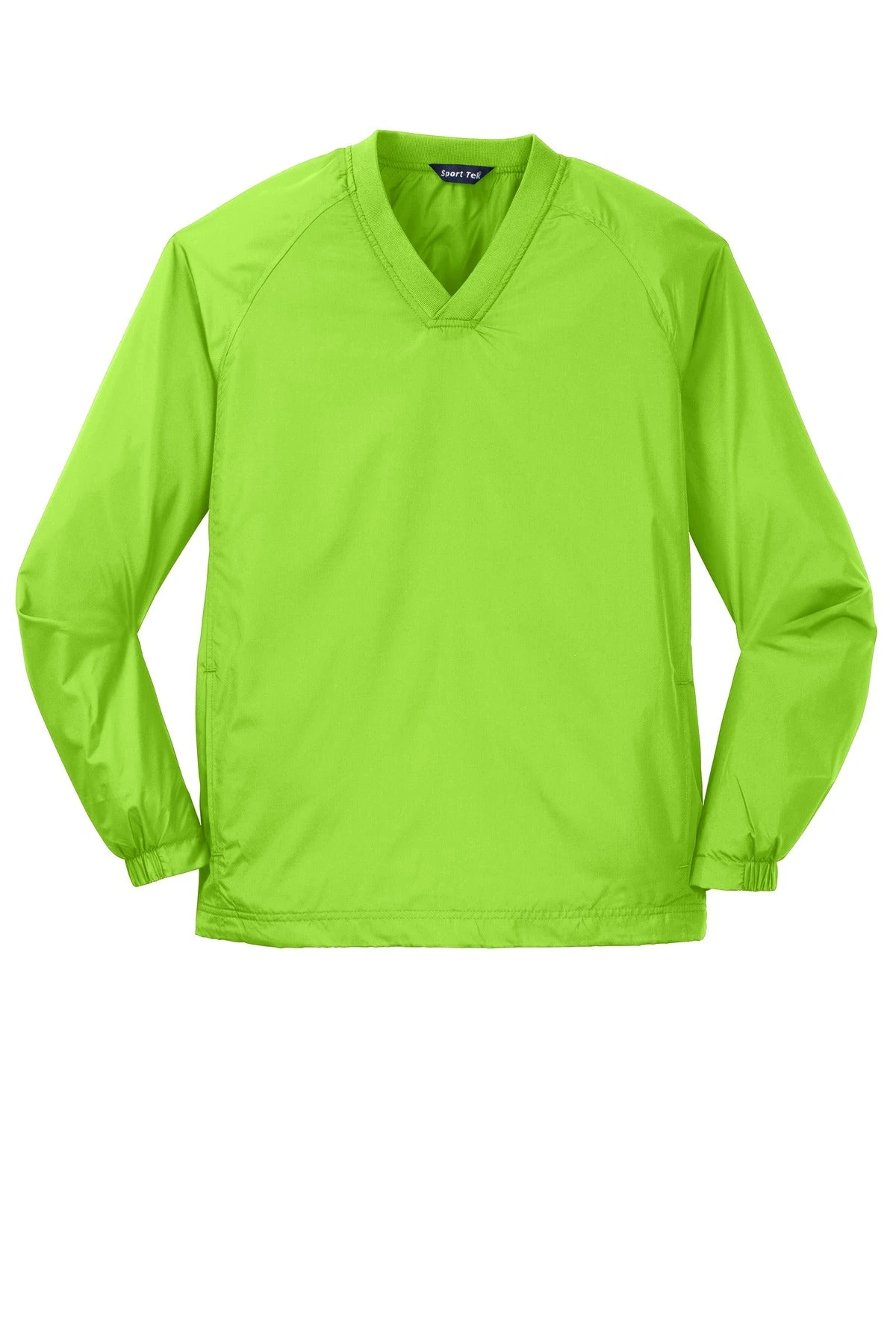 Sport-Tek Youth V-Neck Raglan Wind Shirt YST72 4 Sport-Tek Youth V-Neck Raglan Wind Shirt YST72 - Image 4
