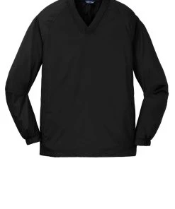 Sport-Tek Youth V-Neck Raglan Wind Shirt YST72 56 Sport-Tek Youth V-Neck Raglan Wind Shirt YST72 -Bulkthreads store 85170390