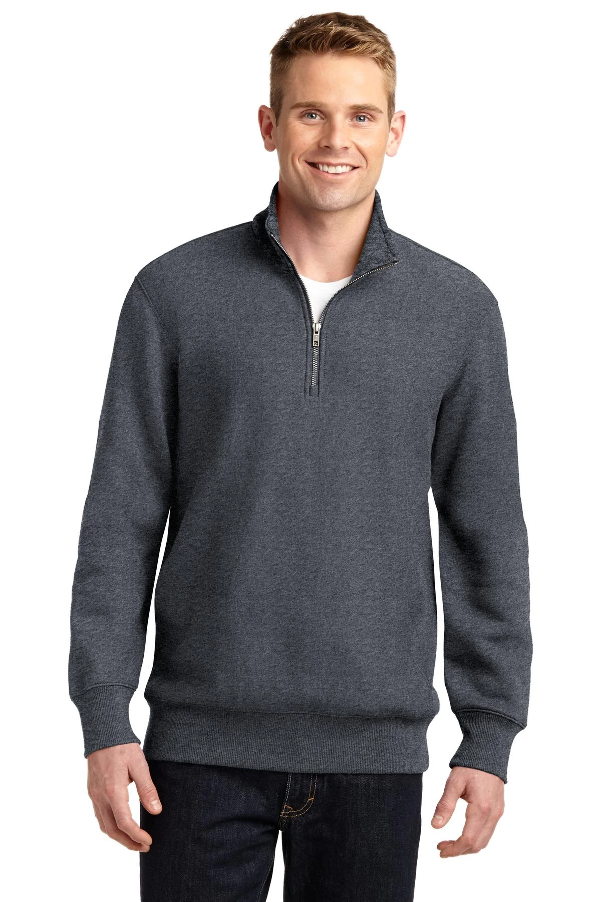 Sport-Tek Men's Super Heavyweight 1/4-Zip Pullover Sweatshirt 6 Sport-Tek Men's Super Heavyweight 1/4-Zip Pullover Sweatshirt - Image 6