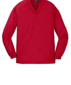 Sport-Tek Youth V-Neck Raglan Wind Shirt YST72 48 Sport-Tek Youth V-Neck Raglan Wind Shirt YST72 -Bulkthreads store 85171360