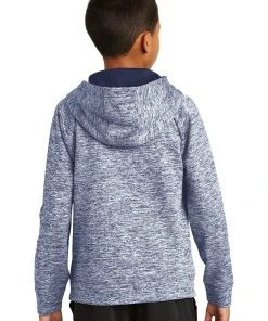 Sport-Tek Youth PosiCharge Electric Heather Fleece Hooded Pullover YST225 -Bulkthreads store 85171611