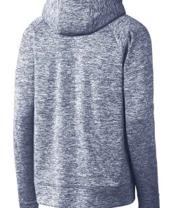 Sport-Tek Youth PosiCharge Electric Heather Fleece Hooded Pullover YST225 -Bulkthreads store 85171613