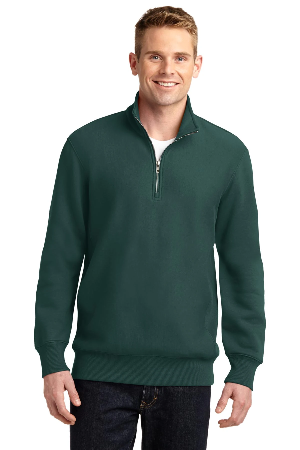 Sport-Tek Men's Super Heavyweight 1/4-Zip Pullover Sweatshirt 10 Sport-Tek Men's Super Heavyweight 1/4-Zip Pullover Sweatshirt - Image 10