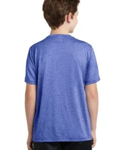 Sport-Tek Youth Heather Contender Tee YST360 -Bulkthreads store 85172402