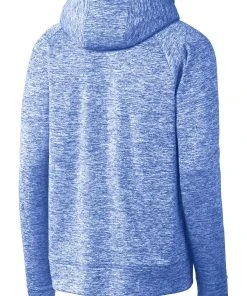 Sport-Tek Youth PosiCharge Electric Heather Fleece Hooded Pullover YST225 -Bulkthreads store 85172818