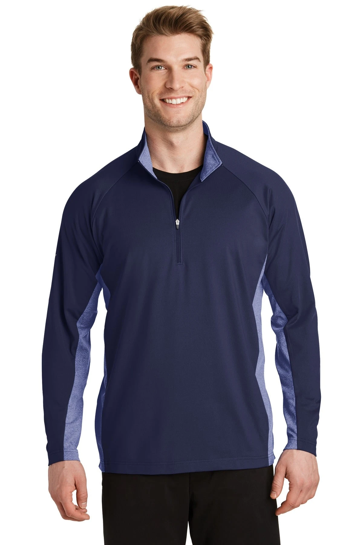 Sport-Tek Men's Sport-Wick Stretch Contrast 1/2-Zip Pullover 9 Sport-Tek Men's Sport-Wick Stretch Contrast 1/2-Zip Pullover - Image 9