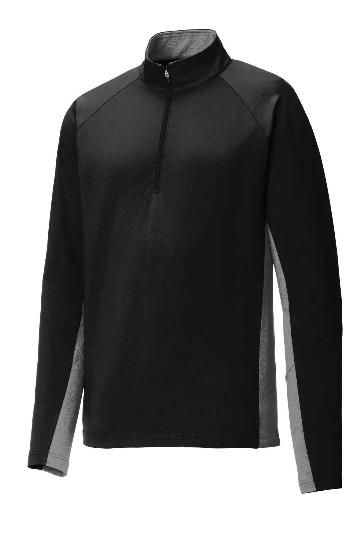Sport-Tek Men's Sport-Wick Stretch Contrast 1/2-Zip Pullover 4 Sport-Tek Men's Sport-Wick Stretch Contrast 1/2-Zip Pullover - Image 4