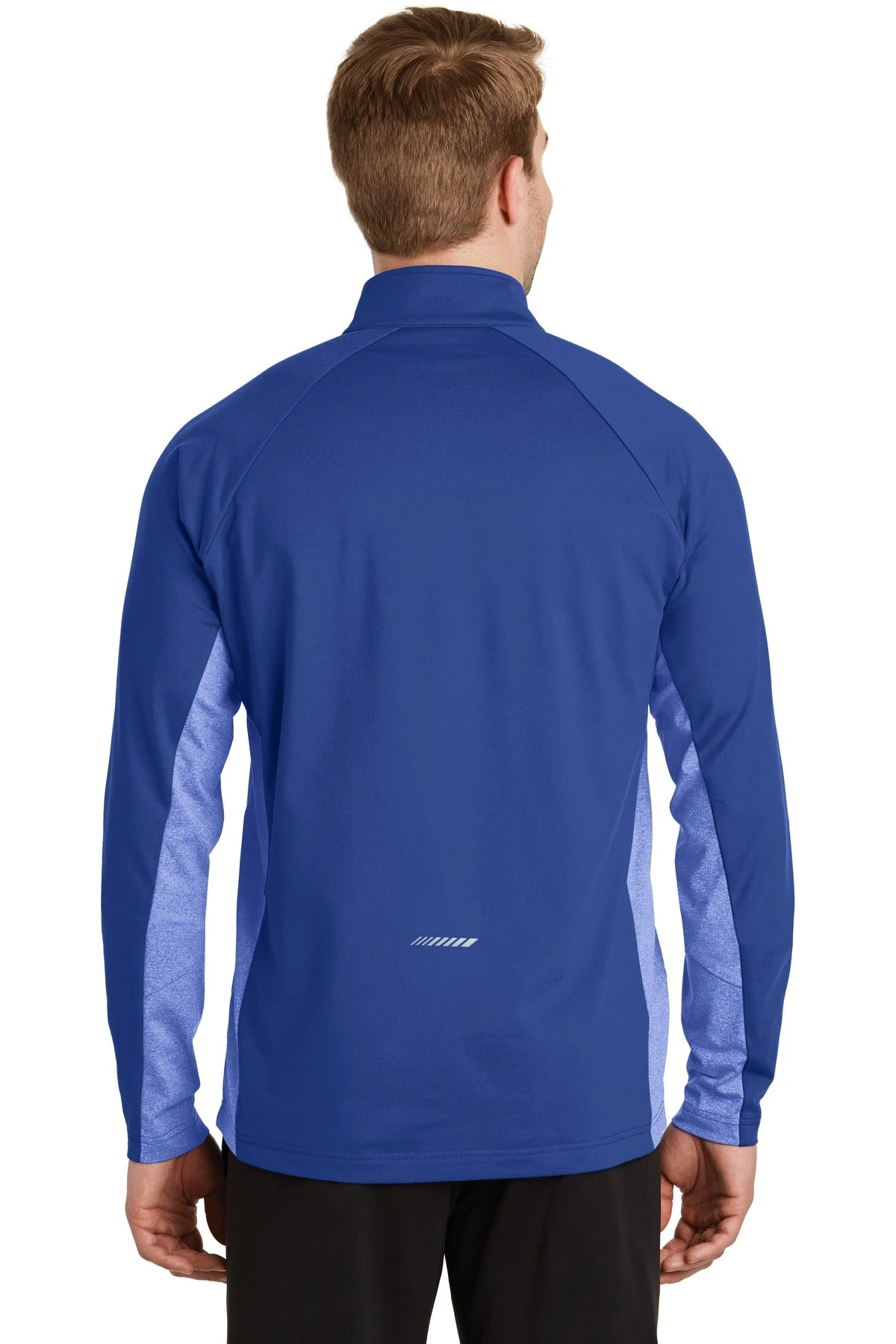 Sport-Tek Men's Sport-Wick Stretch Contrast 1/2-Zip Pullover 14 Sport-Tek Men's Sport-Wick Stretch Contrast 1/2-Zip Pullover - Image 14