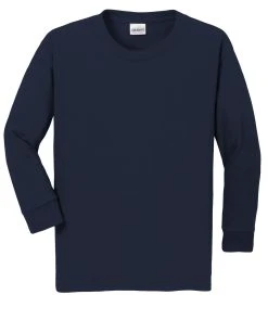 Gildan Youth Heavy Cotton 100% Cotton Long Sleeve T-Shirt. 5400B -Bulkthreads store 85191041