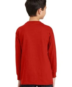 Gildan Youth Heavy Cotton 100% Cotton Long Sleeve T-Shirt. 5400B -Bulkthreads store 85191162