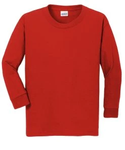 Gildan Youth Heavy Cotton 100% Cotton Long Sleeve T-Shirt. 5400B -Bulkthreads store 85191163