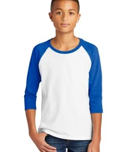 Gildan Heavy Cotton Youth 3/4-Sleeve Raglan T-Shirt. 5700B -Bulkthreads store 85196373