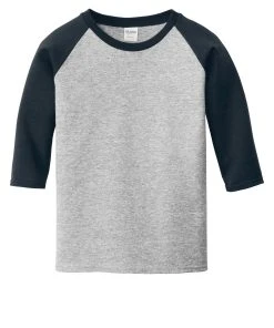 Gildan Heavy Cotton Youth 3/4-Sleeve Raglan T-Shirt. 5700B -Bulkthreads store 85196600