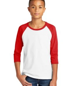 Gildan Heavy Cotton Youth 3/4-Sleeve Raglan T-Shirt. 5700B -Bulkthreads store 85196644