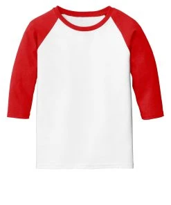 Gildan Heavy Cotton Youth 3/4-Sleeve Raglan T-Shirt. 5700B -Bulkthreads store 85196646