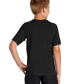 Sport-Tek Youth Rashguard Tee YST470 -Bulkthreads store 85196864