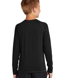 Sport-Tek Youth Long Sleeve Rashguard Tee YST470LS -Bulkthreads store 85197118