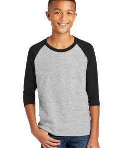 Gildan Heavy Cotton Youth 3/4-Sleeve Raglan T-Shirt. 5700B -Bulkthreads store 85197121