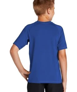 Sport-Tek Youth Rashguard Tee YST470 -Bulkthreads store 85197340