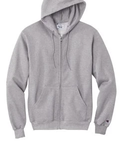 Champion Men's Powerblend Full-Zip Hoodie -Bulkthreads store 85201650