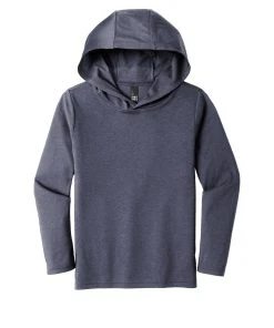 District Youth Perfect Tri Long Sleeve Hoodie DT139Y -Bulkthreads store 85208190