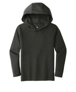 District Youth Perfect Tri Long Sleeve Hoodie DT139Y -Bulkthreads store 85208301