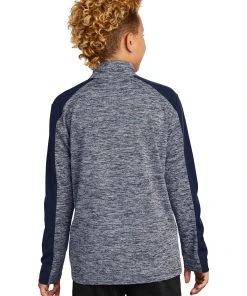 Sport-Tek Youth PosiCharge Electric Heather Colorblock 1/4-Zip Pullover YST397 18 Sport-Tek Youth PosiCharge Electric Heather Colorblock 1/4-Zip Pullover YST397 -Bulkthreads store 85208617