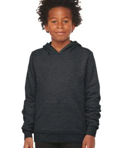 Bella + Canvas BELLA+CANVAS Youth Sponge Fleece Pullover Hoodie -Bulkthreads store 85215137