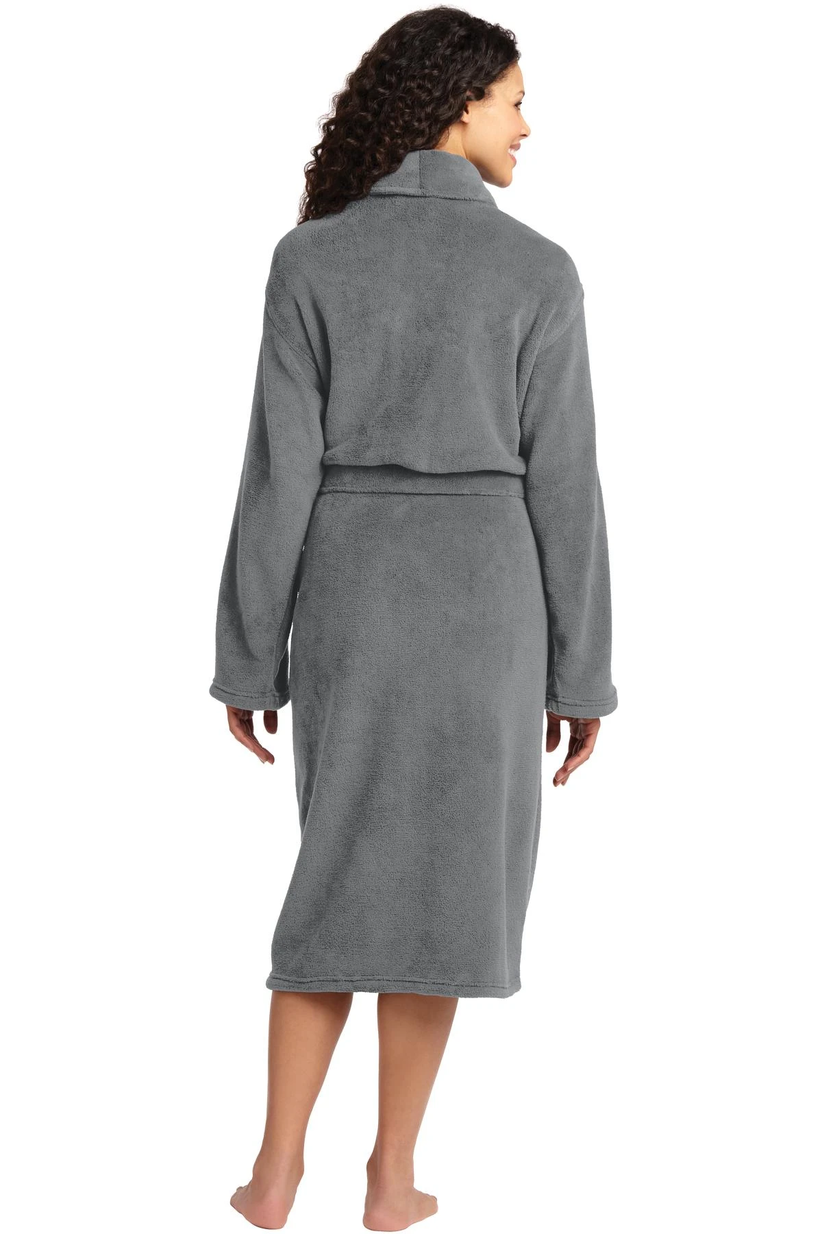 Port Authority Plush Microfleece Shawl Collar Robe. R102 7 Port Authority Plush Microfleece Shawl Collar Robe. R102 - Image 7