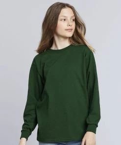 Gildan Heavy Cotton Youth Long Sleeve T-Shirt
