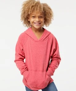 Independent Trading Co. Youth Special Blend Raglan Hooded Sweatshirt
