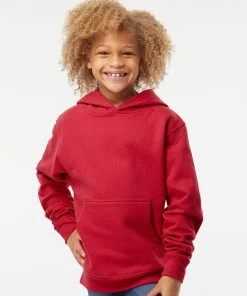 Independent Trading Co. Youth Midweight Hooded Sweatshirt