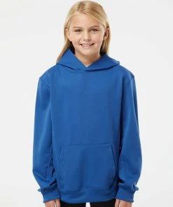 Badger Youth Performance Fleece Hooded Sweatshirt