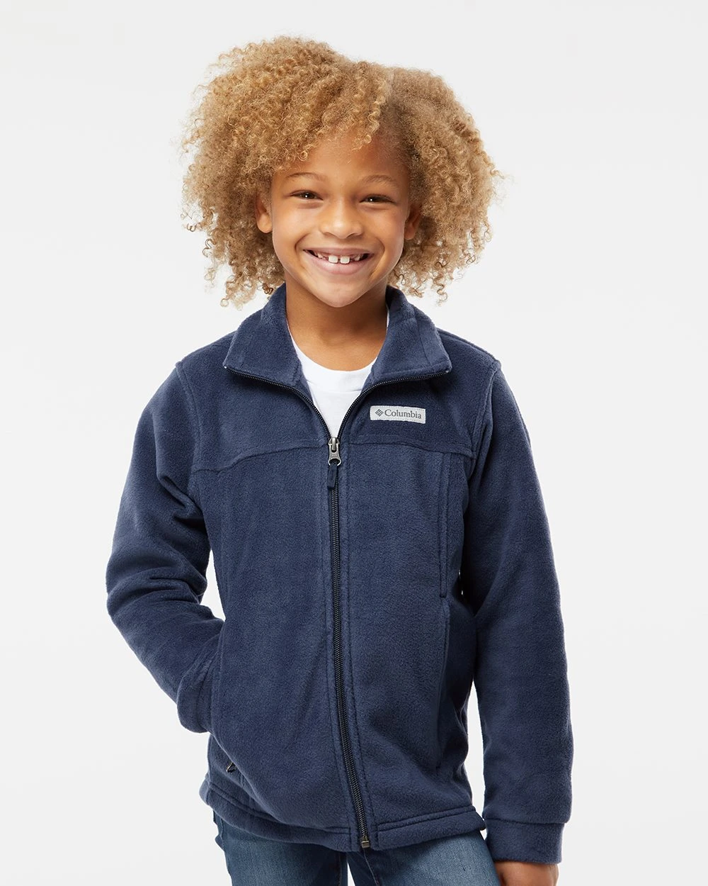 Columbia Youth Steens Mountain II Fleece Full-Zip Jacket 1 Columbia Youth Steens Mountain II Fleece Full-Zip Jacket