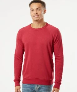 Alternative Men's Champ Lightweight Eco-Washed French Terry Pullover