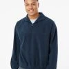 Burnside Polar Fleece Quarter-Zip Pullover