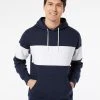 MV Sport Classic Fleece Colorblocked Hooded Sweatshirt