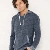 LAT Harborside Mélange French Terry Hooded Pullover
