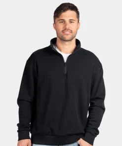 Next Level Unisex Santa Cruz Quarter-Zip Pullover