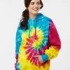 Colortone Men's Tie-Dyed Hooded Sweatshirt
