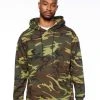 Code Five Men's Camo Pullover Fleece Hoodie