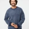 J. America Men's Aspen Fleece Crewneck Sweatshirt